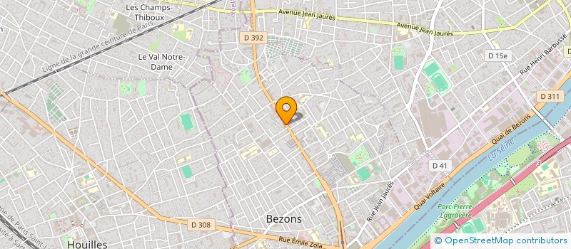 localisation de l'entreprise MADAME N'GORAN KOFFI à BEZONS