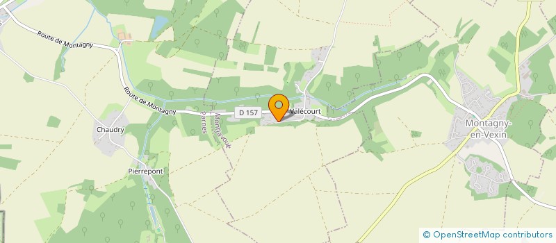 localisation de l'entreprise MADAME N'GUESSAN KROA  MONTJAVOULT