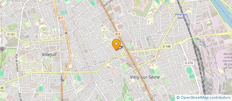 localisation de l'entreprise MADAME N'GUESSAN YAO à VITRY-SUR-SEINE