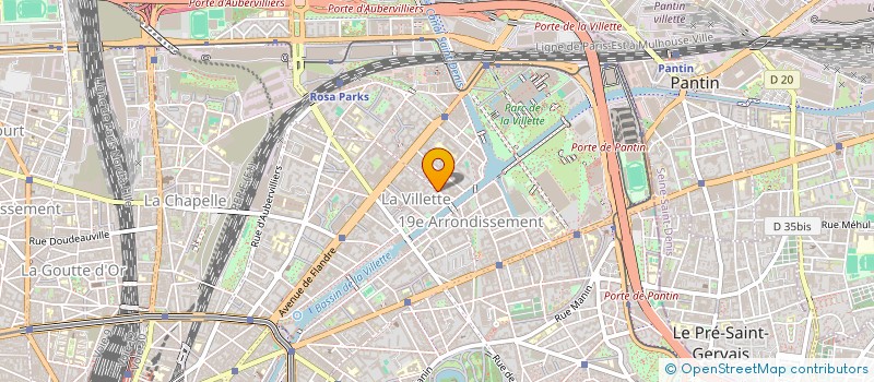 localisation de l'entreprise MADAME N PREVOTE  PARIS