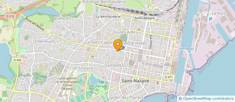 localisation de l'entreprise MADAME N SARR  SAINT-NAZAIRE