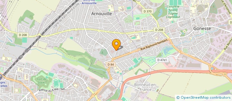 localisation de l'entreprise MADAME N TAT MANGOPI à ARNOUVILLE