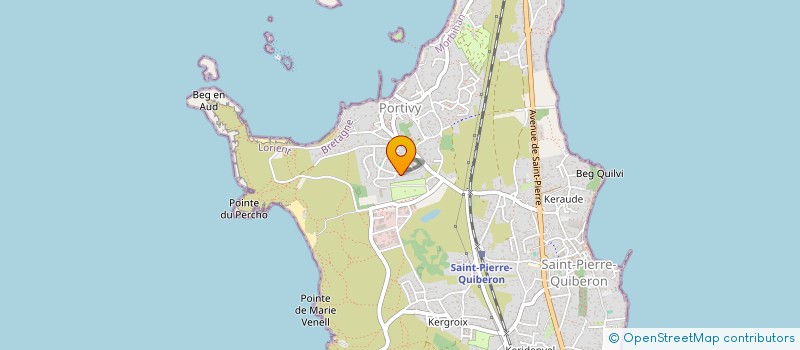 localisation de l'entreprise MADAME NA CAO  SAINT-PIERRE-QUIBERON