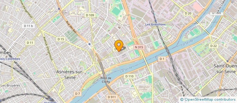 localisation de l'entreprise MADAME NA LI à ASNIERES-SUR-SEINE