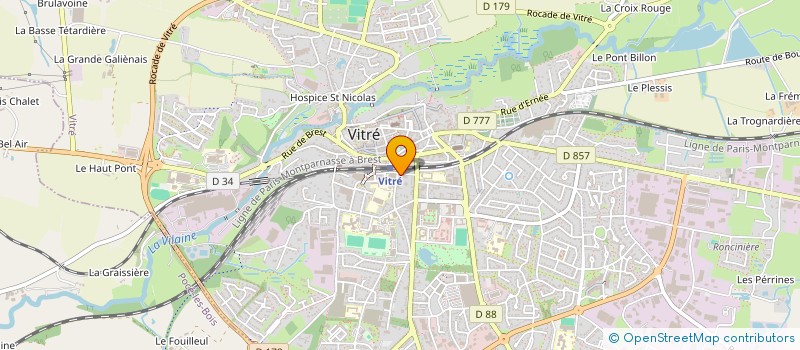 localisation de l'entreprise MADAME NA RASGADO VAZQUEZ  VITRE