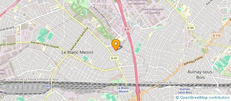 localisation de l'entreprise MADAME NABA MOHAMEDOU à LE BLANC-MESNIL