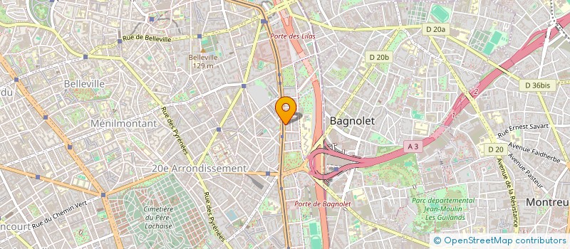 localisation de l'entreprise MADAME NABILA ABDAT  PARIS