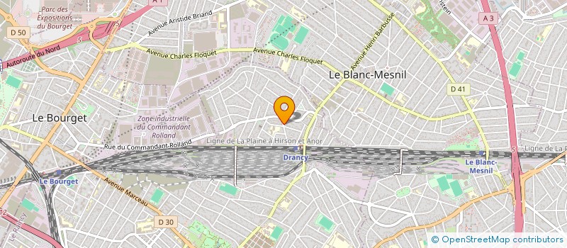 localisation de l'entreprise MADAME NABILA ABDELKADER à DRANCY
