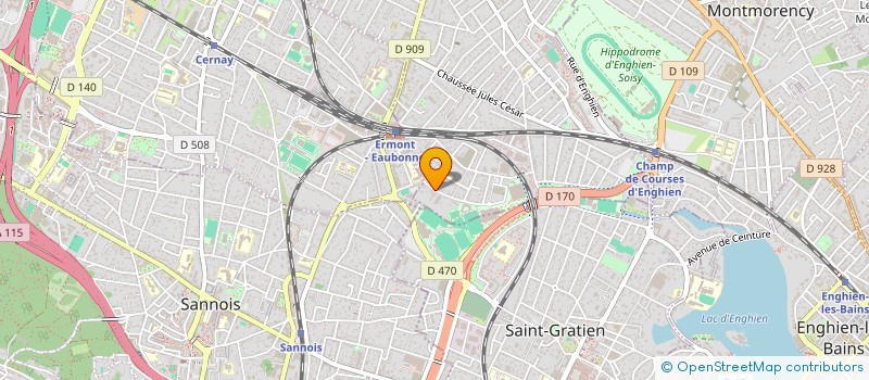 localisation de l'entreprise MADAME NABILA ALLOUN à EAUBONNE