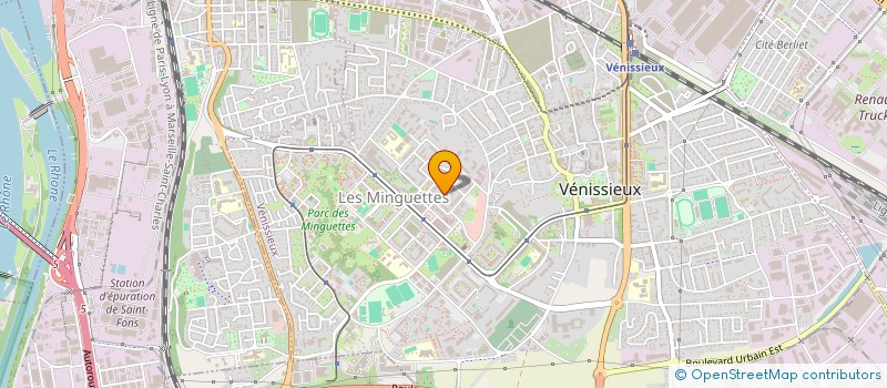 localisation de l'entreprise MADAME NABILA BELLIT ERRADI  VENISSIEUX