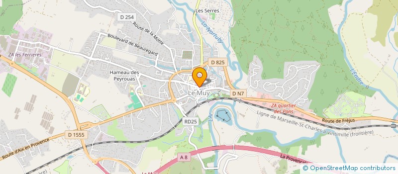 localisation de l'entreprise MADAME NABILA BEN MUSTAPHA  LE MUY