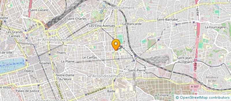 localisation de l'entreprise MADAME NABILA BOULARAS à MARSEILLE