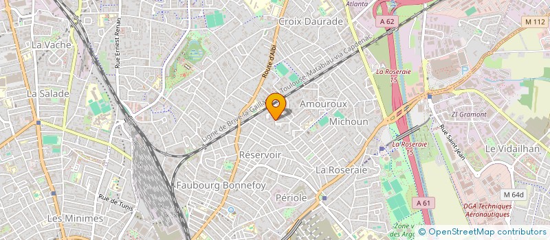 localisation de l'entreprise MADAME NABILA CHERIF à TOULOUSE