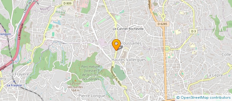 localisation de l'entreprise MADAME NABILA EL BEKALI à CANNES