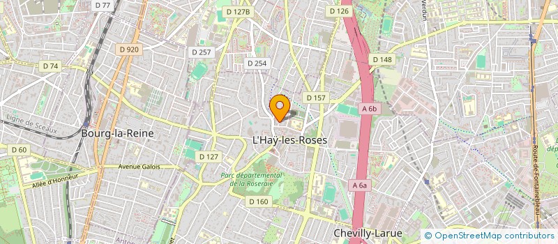 localisation de l'entreprise MADAME NABILA FIKHI  L'HAY-LES-ROSES