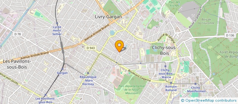 localisation de l'entreprise MADAME NABILA HADJOU  LIVRY-GARGAN