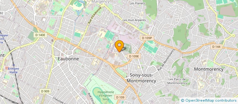 localisation de l'entreprise MADAME NABILA HIRECHE  SOISY-SOUS-MONTMORENCY