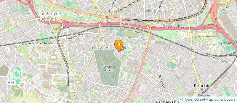 localisation de l'entreprise MADAME NABILA NABILA à LILLE