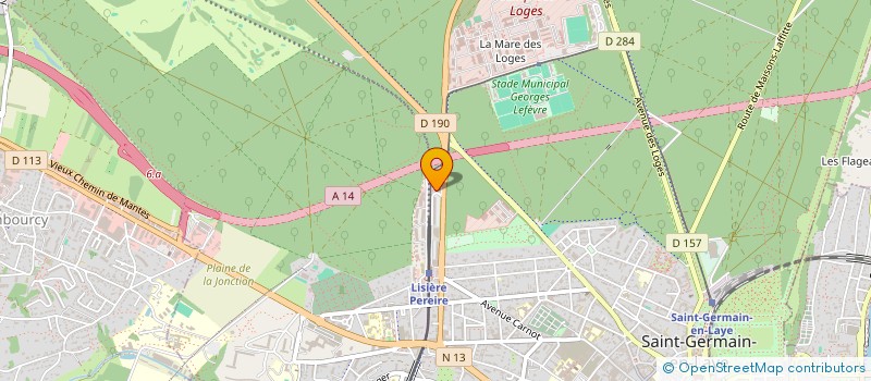 localisation de l'entreprise MADAME NABILA SAHI à SAINT-GERMAIN-EN-LAYE