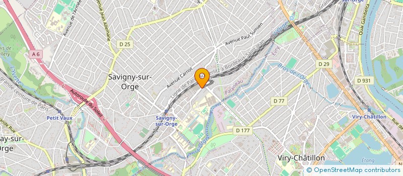 localisation de l'entreprise MADAME NABILA SAIGHI à SAVIGNY-SUR-ORGE