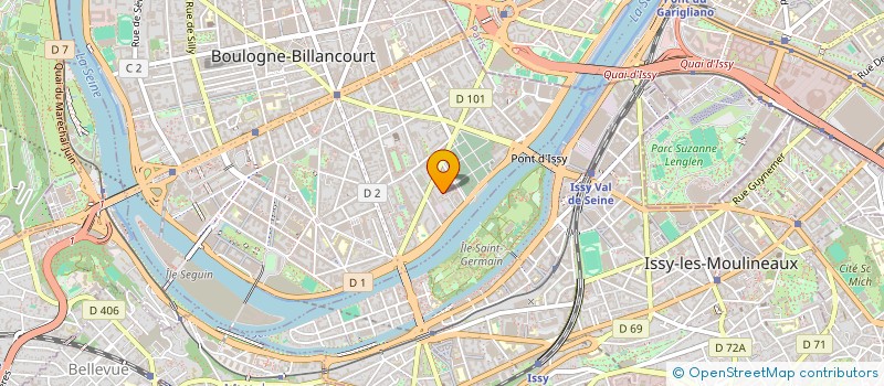 localisation de l'entreprise MADAME NABILA YOUSFI à BOULOGNE-BILLANCOURT