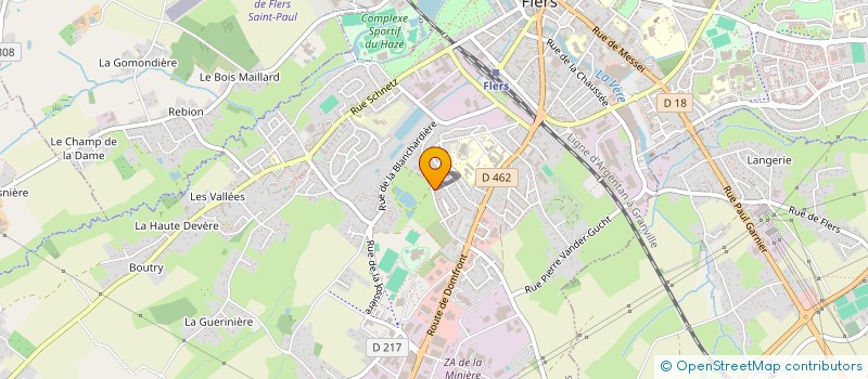 localisation de l'entreprise MADAME NABILLA DIABI à FLERS
