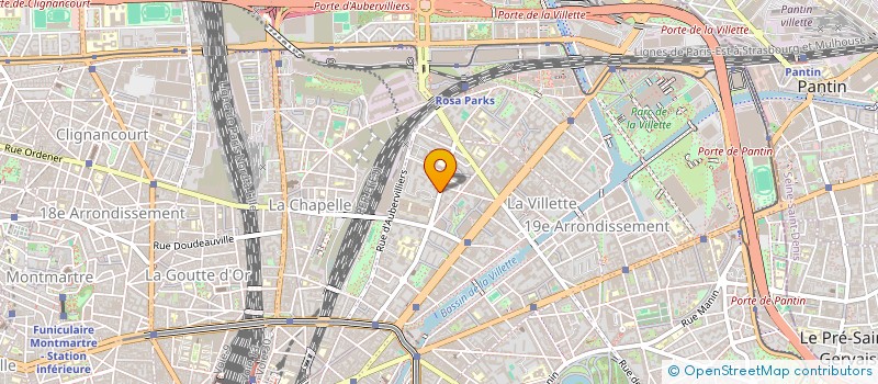 localisation de l'entreprise MADAME NABINTOU CISSE  PARIS