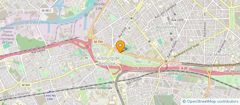 localisation de l'entreprise MADAME NABINTOU DIABY à LILLE