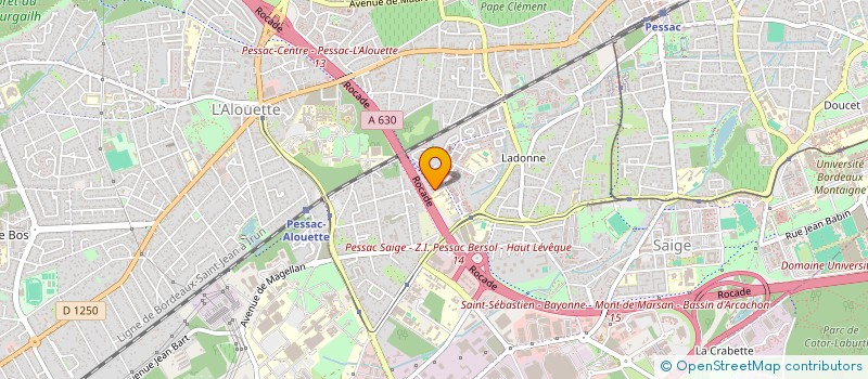 localisation de l'entreprise MADAME NABINTOU GUIRRASY  CARBON-BLANC