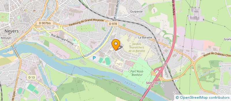 localisation de l'entreprise MADAME NABINTOU KANE à NEVERS