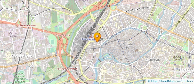 localisation de l'entreprise MADAME NACERA BENHARIRA à STRASBOURG