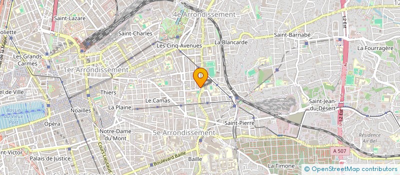 localisation de l'entreprise MADAME NACERA BENKRAMA à MARSEILLE 4