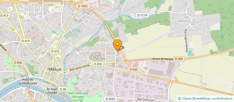 localisation de l'entreprise MADAME NACERA BOUAZIZ à MELUN
