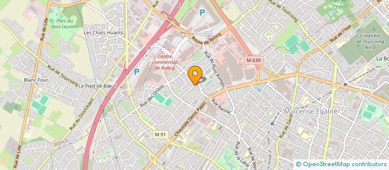 localisation de l'entreprise MADAME NACERA BOUNI  TOURCOING