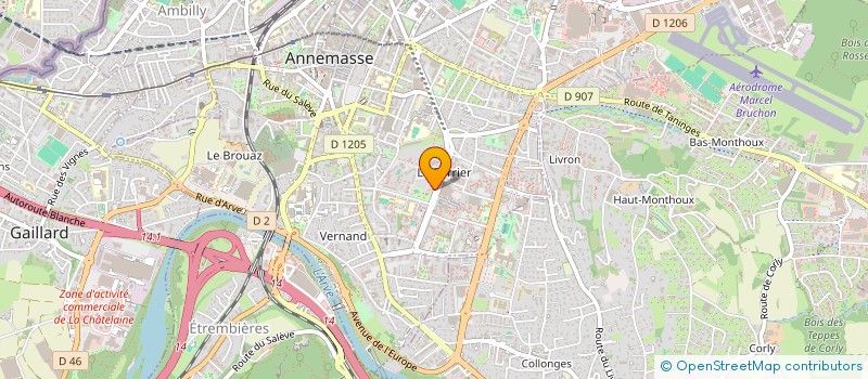 localisation de l'entreprise MADAME NACERA EL FENTIS  ANNEMASSE