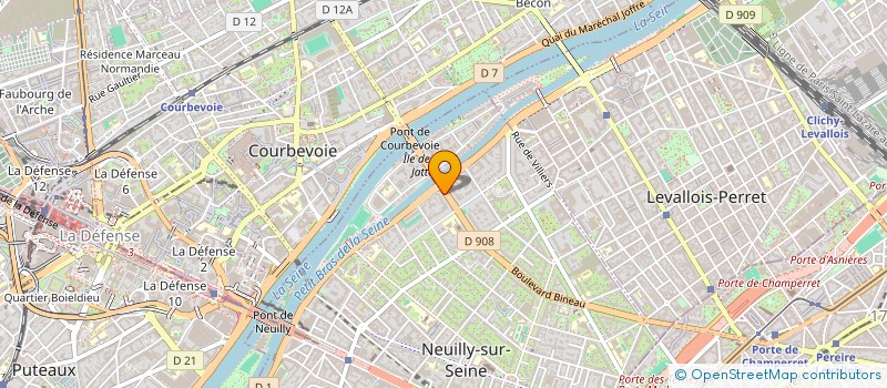 localisation de l'entreprise MADAME NACERA FALEK à NEUILLY-SUR-SEINE