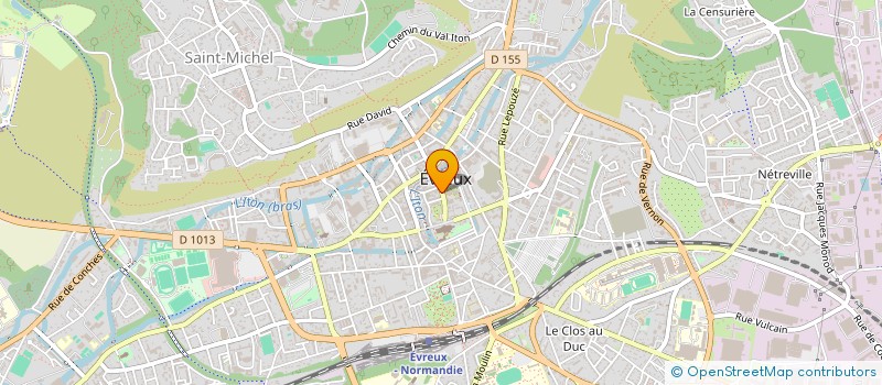 localisation de l'entreprise MADAME NACERA FERHAOUI à EVREUX