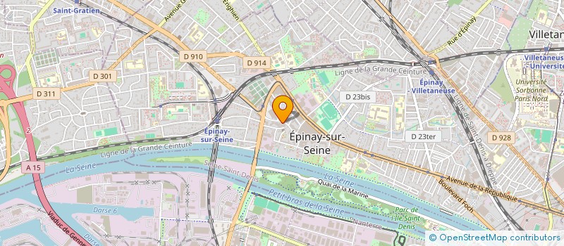 localisation de l'entreprise MADAME NACERA GUETTOUCHE à EPINAY-SUR-SEINE