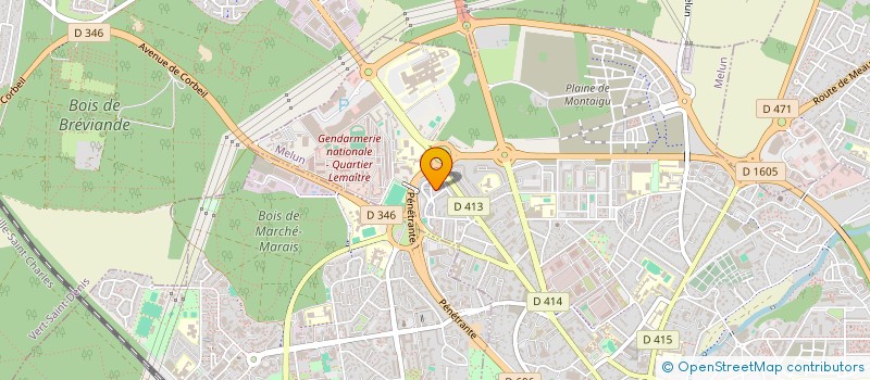 localisation de l'entreprise MADAME NACERA KHERBACHE à MELUN