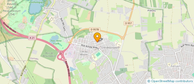 localisation de l'entreprise MADAME NACERA MAASRI  SOMAIN