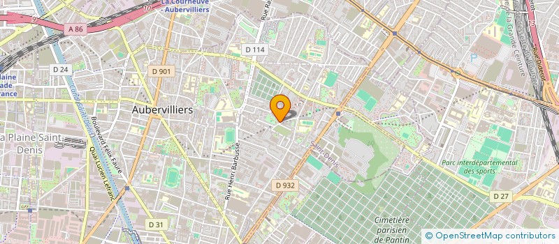 localisation de l'entreprise MADAME NACERA MORSI à AUBERVILLIERS