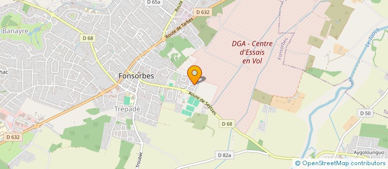 localisation de l'entreprise MADAME NACERA SAIDANI à FONSORBES