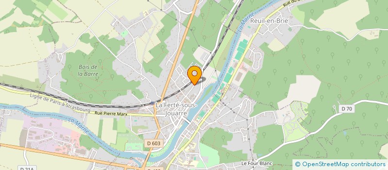 localisation de l'entreprise MADAME NACERA SOUIDI à LA FERTE-SOUS-JOUARRE