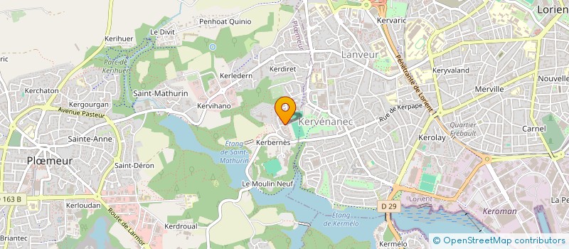 localisation de l'entreprise MADAME NACEREDINE GHENNAI à PLOEMEUR