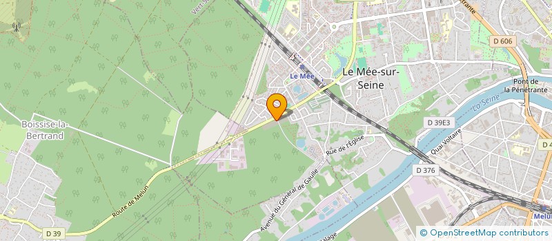 localisation de l'entreprise MADAME NACHIDA HYAMBEU YAMDJUI  LE MEE-SUR-SEINE