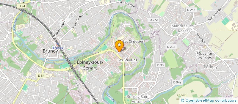 localisation de l'entreprise MADAME NACIMA ADAFER à EPINAY-SOUS-SENART