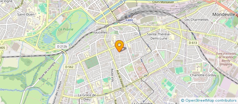 localisation de l'entreprise MADAME NACIMA ELLEA DOUALI à CAEN