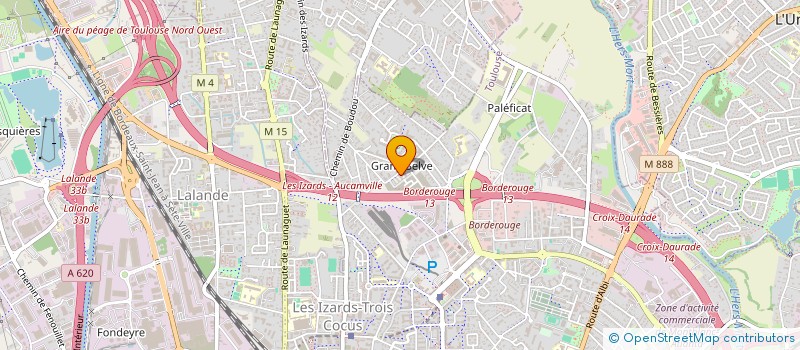 localisation de l'entreprise MADAME NACIMA FENNOUR  TOULOUSE