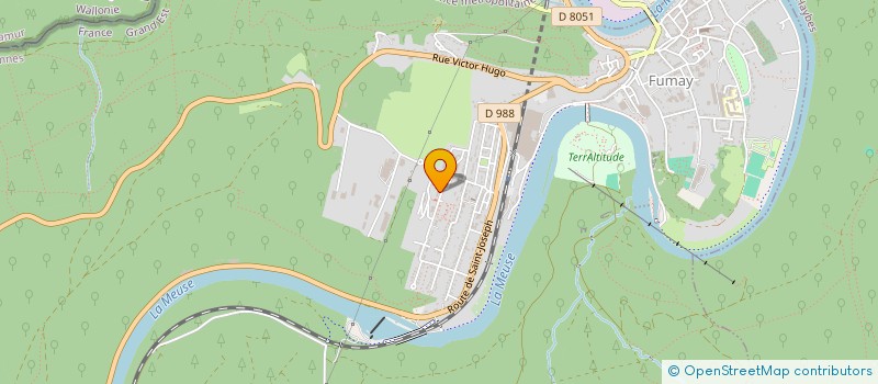 localisation de l'entreprise MADAME NACIMA GHOBNI  FUMAY