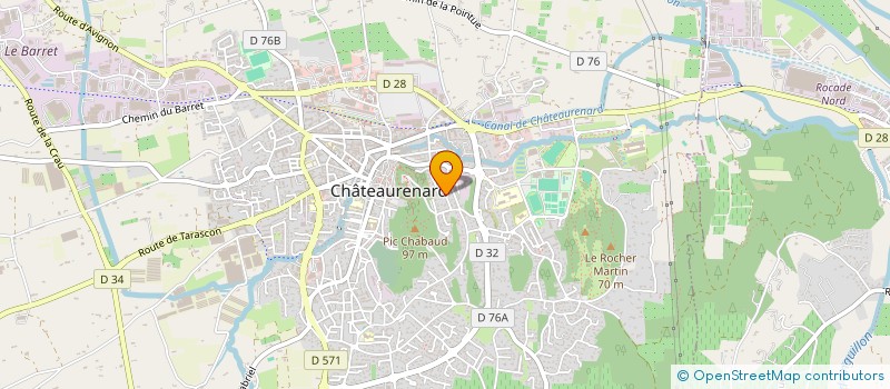 localisation de l'entreprise MADAME NACIRA BOUABDALLAH à CHATEAURENARD